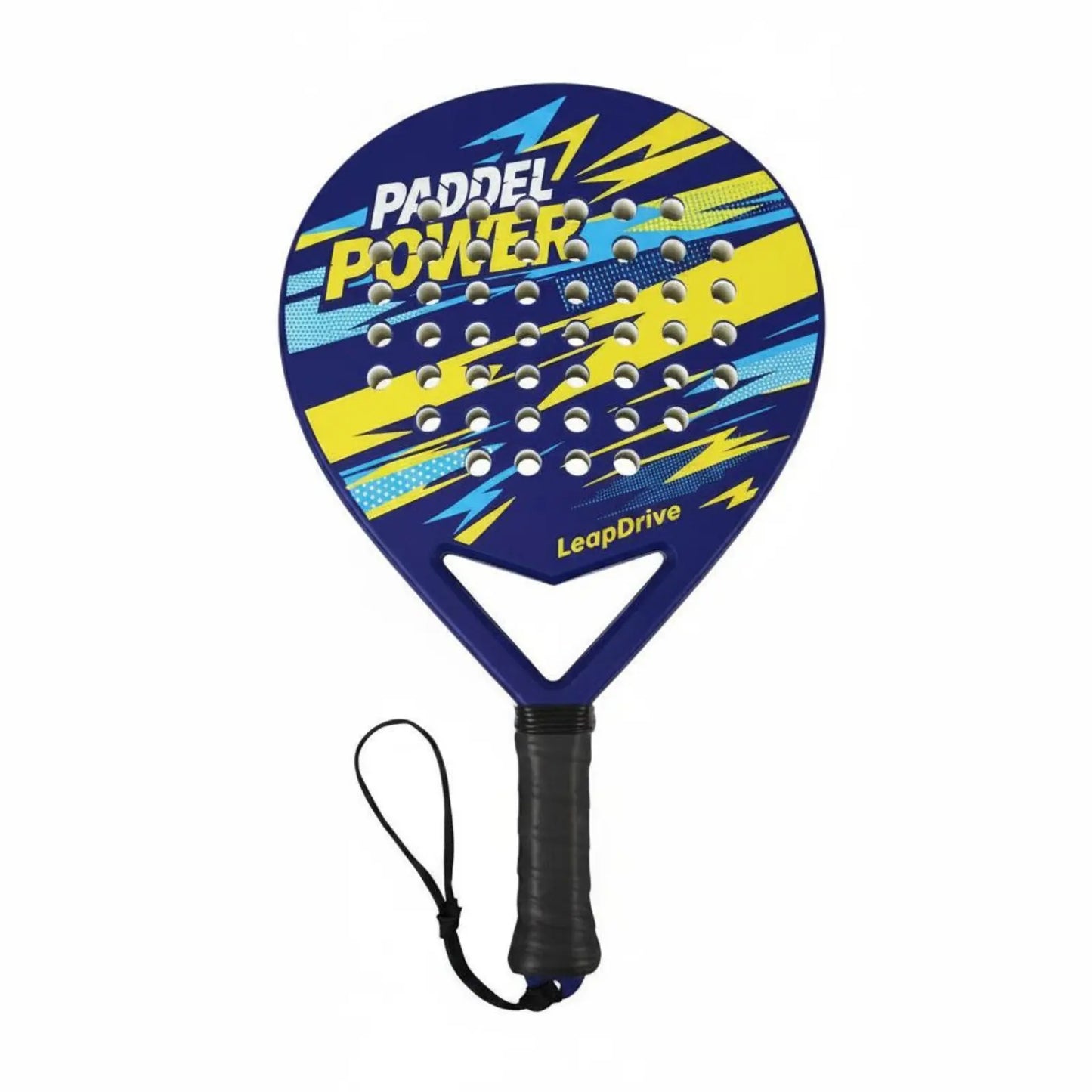 Raquette de padel junior, grande zone de frappe, ABS, équipement sportif, absorption des chocs, rebond puissant, pour débutants, extérieur