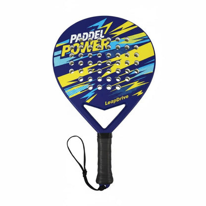 Raquette de padel junior, grande zone de frappe, ABS, équipement sportif, absorption des chocs, rebond puissant, pour débutants, extérieur