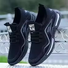 Hommes chaussures sans lacet mode baskets mâle Sport chaussures de course respirant gymnastique entraînement marche Tennis chaussures antidérapant entraînement appartements