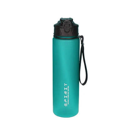 Bouteille d'eau de 750ml avec marqueur de temps de paille, pichet d'eau étanche en plastique de grande capacité pour salle de sport, voyage, Sports de plein air
