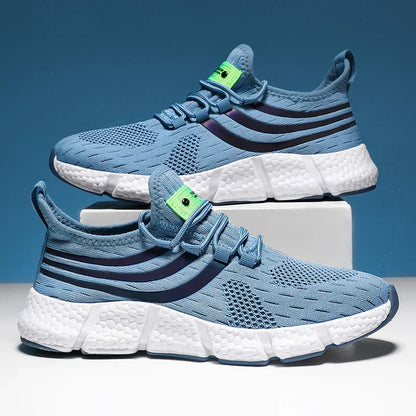 Chaussures de dehors Décontractées pour Homme, Baskets Légères et Respirantes, Plates, Anti-Allure, Course en Plein Air, Marche, Tennis, d'Athlétisme, Jogging