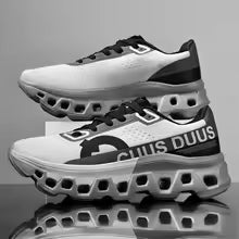 Chaussures de course pour hommes, chaussures tout-terrain, amortissantes, antidérapantes, respirantes, en maille, chaussures de luxe, baskets de course pour couple en plein air