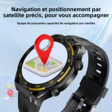 Nouvelle Smartwatch 2026, Appel Sans Fil, Voix IA, Plus de 40 Modes Sportifs, Fitness en Extérieur, Longue Autonomie, Alerte Musique & Messages, Unisexe, Cadeau