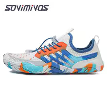 Cross-Trainer pour hommes | Chaussure pieds nus et minimaliste | Semelle zéro chute | Boîte à bout large pour femmes, chaussures de natation en amont, pantoufles de plage