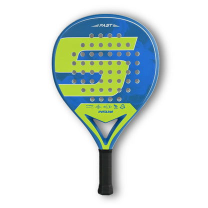 Raquette de Padel INSUM Surface en Fiber de carbone avec noyau de mousse flexible à mémoire EVA raquette de Tennis raquette de pagaie légère