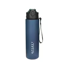 Bouteille d'eau de 750ml avec marqueur de temps de paille, pichet d'eau étanche en plastique de grande capacité pour salle de sport, voyage, Sports de plein air