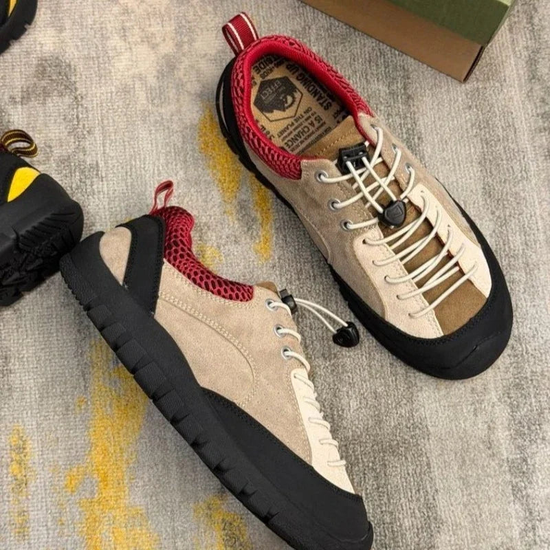 Chaussures de randonnée montagne homme tendance 2026 – Baskets antidérapantes unisexe pour homme – Chaussures de sport d'extérieur résistantes pour homme