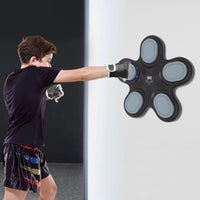 Cible de Boxe Musicale Intelligente LED — 9 Modes Bluetooth