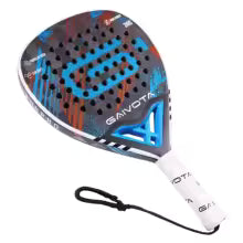 GAIVOTA 2025 Raquette de padel Teardrop, surface en fibre de carbone 24K, noyau en mousse EVA souple, raquette de compétition haut de gamme