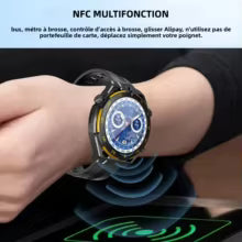 Nouvelle Smartwatch 2026, Appel Sans Fil, Voix IA, Plus de 40 Modes Sportifs, Fitness en Extérieur, Longue Autonomie, Alerte Musique & Messages, Unisexe, Cadeau