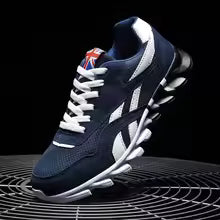 Marque tendance taille 46 47 48 hommes résistant à l'usure amorti à semelles épaisses baskets de Fitness en plein air respirant chaussures de course pour hommes