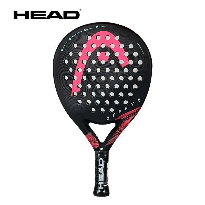 Raquette de Tennis à plaque frontale en Fiber de carbone, grain 360, pratique, noyau en mousse, légère, série ZEPHYR
