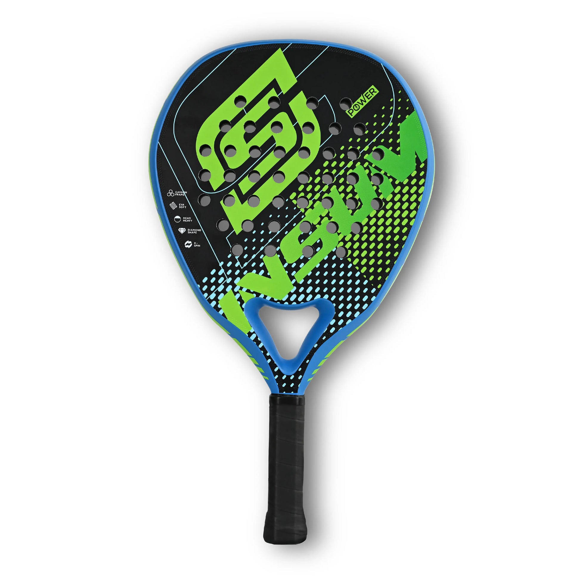 Raquette de Padel INSUM Surface en Fiber de carbone avec noyau de mousse flexible à mémoire EVA raquette de Tennis raquette de pagaie légère